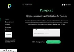 Sites similar to passportjs.org