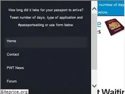 Sites similar to passportwaitingtime.co.uk