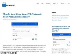 Sites similar to passwordbits.com