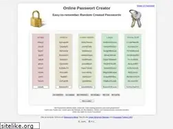 Sites similar to passwordcreator.net