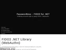 Sites similar to passwordless.dev