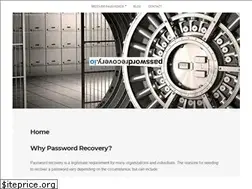 Sites similar to passwordrecovery.io
