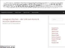 Sites similar to passwortbibel.de