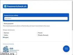 Sites similar to passwortcheck.ch