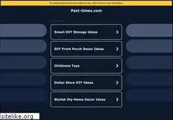 Sites similar to past-times.com
