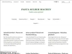 Sites similar to pasta-selber-machen.de
