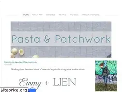 Sites similar to pastaandpatchwork.com