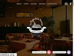 Sites similar to pastadelanonna.cl