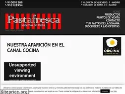 Sites similar to pastafrescamadrid.com