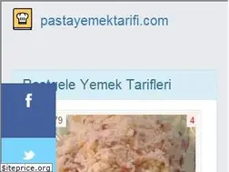 Sites similar to pastayemektarifi.com