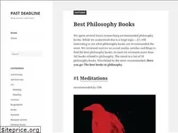 Sites similar to pastdeadline.com