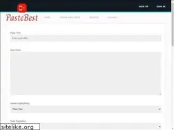 Sites similar to pastebest.com