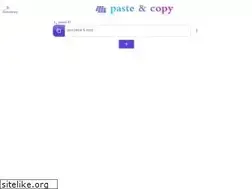 Sites similar to pastencopy.online