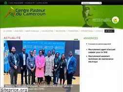 Sites similar to pasteur-yaounde.org