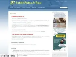 Sites similar to pasteur.tn
