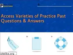 Sites similar to pastexamquestions.com