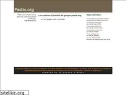 Sites similar to pastis.org