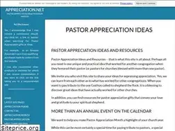 Sites similar to pastor-appreciation.net