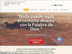 Sites similar to pastoral-biblica.org