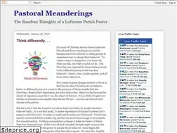 Sites similar to pastoralmeanderings.blogspot.com