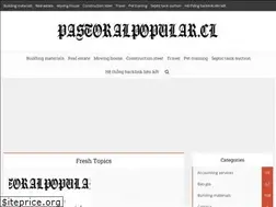 Sites similar to pastoralpopular.cl