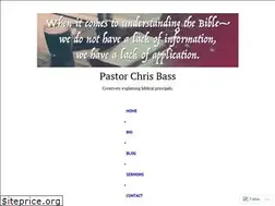 Sites similar to pastorchrisbass.wordpress.com