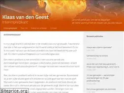Sites similar to pastorklaas.nl
