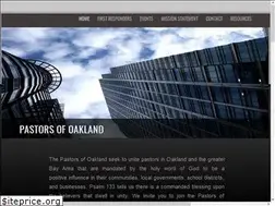 Sites similar to pastorsofoakland.org