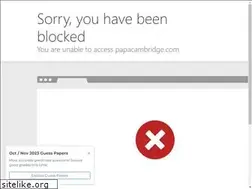 Sites similar to pastpapers.papacambridge.com