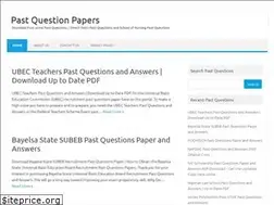 Sites similar to pastquestionpapers.com.ng