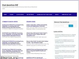 Sites similar to pastquestionpdf.com.ng