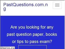 Sites similar to pastquestions.com.ng