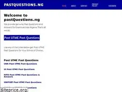 Sites similar to pastquestions.ng