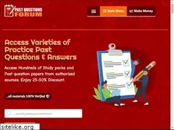 Sites similar to pastquestionsforum.com
