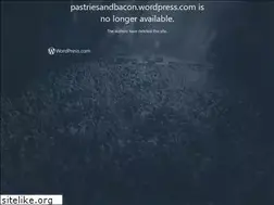 Sites similar to pastriesandbacon.wordpress.com