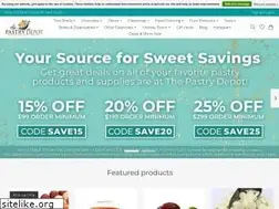 Sites similar to pastrydepot.com