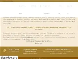 Sites similar to pasttimesestatesales.com