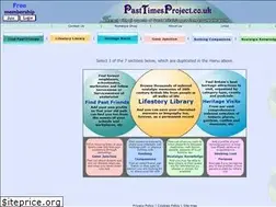 Sites similar to pasttimesproject.co.uk
