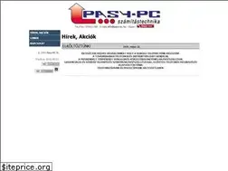 Sites similar to pasy-pc.hu