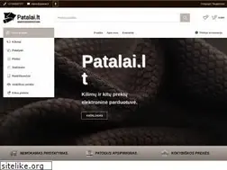 Sites similar to patalai.lt