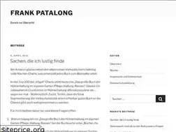 Sites similar to patalong.info