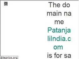 Sites similar to patanjaliindia.com
