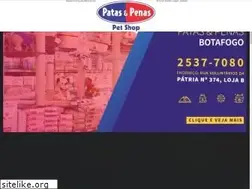 Sites similar to patasepenas.com.br