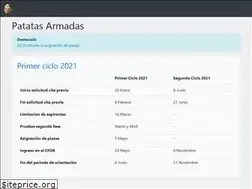 Sites similar to patatasarmadas.es
