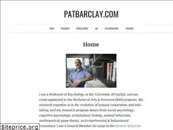 Sites similar to patbarclay.com