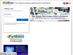 Sites similar to patbase.com