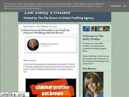 Sites similar to patbrownprofiling.blogspot.com