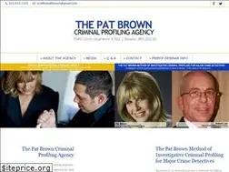 Sites similar to patbrownprofiling.com