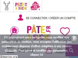 Sites similar to pate-a-sucre.fr