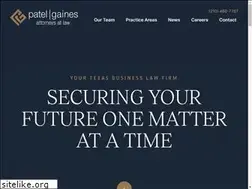 Sites similar to patelgaines.com